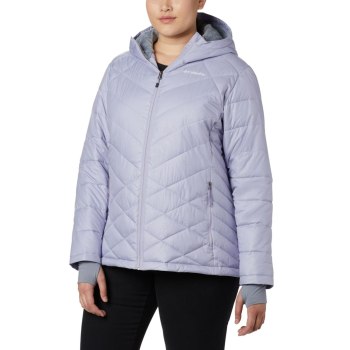 Columbia Ženske Jakne - Heavenly Hooded Plus Size Ljubičaste | AXGS-81063